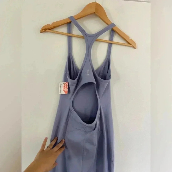 NWT FP free people movement Let’s Bounce One Piece jumpsuit purple size s - Picture 7 of 8